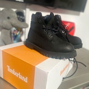 Timberland Black Boots